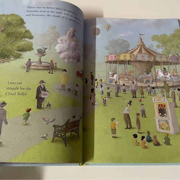 Lizzy and the Cloud by The Fan Brothers Hardcover Book - Picture 5 of 8